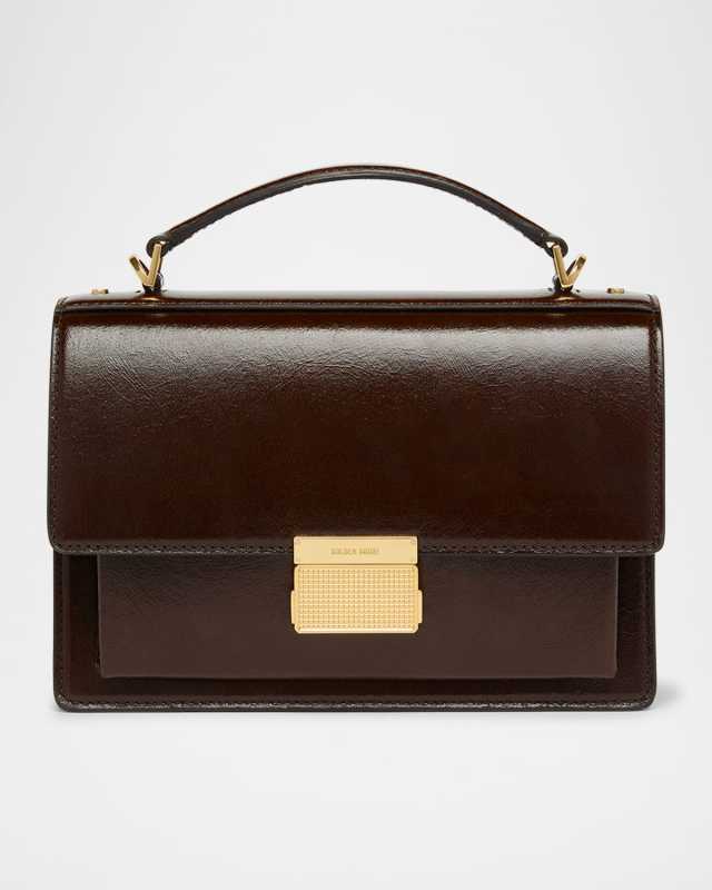 Venezia Flap Leather Crossbody Bag
